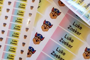 School Stickers – Paw Patrol Chase